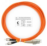 Шнур оптический duplex 3м SC-FC 62,5/125 мм LSZH 7620c Cabeus