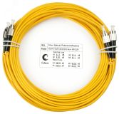Шнур оптический duplex 10м FC-FC 9/125 sm LSZH 7489c Cabeus