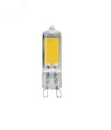 Лампа светодиодная LED 3w G9 240Лм теплый COB-диод 220В Jazzway 5015326 JazzWay