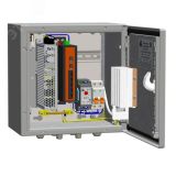 Узел коммутационный 4хPoE, 2хSFP, 140 Вт, АС 230В, 50 Гц IP66, 300х300х210 мм 58016 Тахион-климат