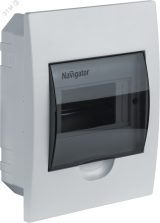 Бокс распределительный встраиваемый ЩРВ-П NSS-DBI-6-WH-IP41 29127 Navigator Group