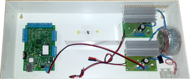Контроллер Gate-IP-Base-UPS2 mod.23 в корпусе с двумя ИБП (для питания замка и контроллера) и местами под аккумуляторы 7Ач. M00021576 Gate