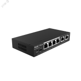 Коммутатор управляемый 6 портов 10/100/1000 Мб/с 4xPoE+, 12 Гб/с 00-00016791 Ruijie