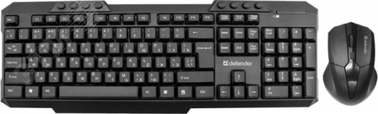 Комплект клавиатура + мышь беспроводной Jakarta C-805, черный 1000545164 Defender