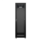 Шкаф напольный универсальный серверный R 47U 600х1000мм, 4 профиля 19, двери перфорированная и перфорированная, боковые стенки съемные, регулируемые опоры, разобранный, черный RAL 9005 УТ000140612 NTSS