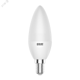 Лампа светодиодная LED 6 Вт 470 лм 6500К AC180-240В E14 свеча холодная Elementary 33136 GAUSS
