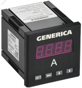 Амперметр цифровой щитовой однофазный DO RS-485 72х72мм LED GENERICA IDA11-5-1-3-LED-G IEK