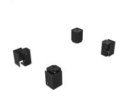 Элементы угловые цоколя 100 мм RS52 RAL7021 UR07400010101 УЗОЛА