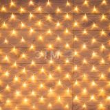 Гирлянда Сеть 1,5х1,5 м, прозрачный ПВХ, 150 LED тёплый белый 215-126 Neon-Night