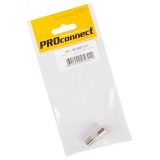 Переходник антенный, (гнездо F - штекер TV) PROconnect 05-4303-4-7 REXANT
