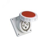 Розетка стационарная внутренняя угловая 4342 3Р+РЕ 63А 380В IP67 PROxima ps-4342-63-380 EKF