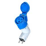 Адаптер 16А/250V/2P+E/IP20 00-00002598 PCE