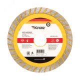 Диск алмазный отрезной Turbo волна 115x22.2x2x10 мм KR-90-0130 Kranz