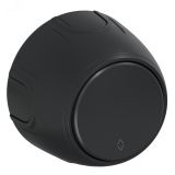 Переключатель одинарный  Rotondo, цвет черный 7700955 OneKeyElectro