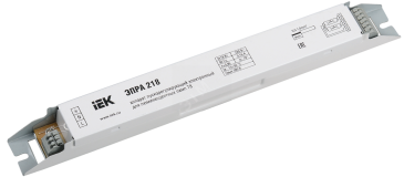 ЭПРА 218 для линейных ЛЛ Т8 IEK LLV218D-EBFL-2-18 IEK