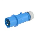 Вилка кабельная 16A 2P+E IP44 переносная 230V DIS2131633 DKC