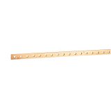 Шина плоская медная 18x4мм до 245/200А длина 990мм 037434 Legrand