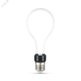 Лампа светодиодная филаментная LED 4 Вт 330 лм 2700К AC185-265В E27 контурная Artline A72 теплая матовая колба Black Filament 1004802104 GAUSS