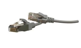 Патч-корд PC-LPT-SFTP-RJ45-RJ45-C6A-5M-LSZH-GY S/FTP категория 6a5 м серый 445648 Hyperline