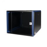 Шкаф настен. 19', 9U 600х600, дв. стек, чер. DATAREX DR-600121 Datarex