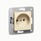 Cariva Розетка без заземления 2К слоновая кость 695915 Legrand