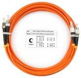 Шнур оптический duplex 5м FC-ST 62,5/125 мм LSZH 7596c Cabeus
