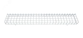 Решётка защитная 1300х150х90 белая 5045477 JazzWay