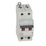 Выключатель автоматический двухполюсный 50А С DX3 6kA/10kA 407805 Legrand