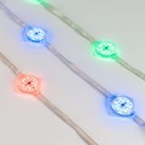 Модуль управляемый VISOR-SPI-5060-6-24V RGB 120deg (D40x12мм, 1.5W, IP68) (Герметичный) 029379 Arlight