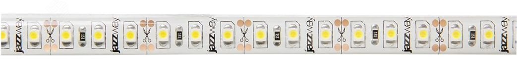 Лента светодиодная LEDx60/м 1м 6Вт/м 12В белый IP20 (5м) 2858009 JazzWay