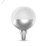 Лампа светодиодная филаментная LED 9 Вт 890 лм 4100К AC185-265В E27 шар G125 нейтральный матовая колба Black Filament 1014802209 GAUSS