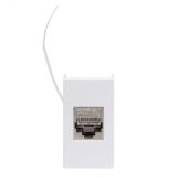 VIVA Розетка компьютерная RJ45 категория 6A 1     модуль белая 45078 DKC