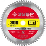 Диск пильный по дереву Чистый рез 300 x 32/30мм 60Т 36914-300-32-60_z01 ЗУБР