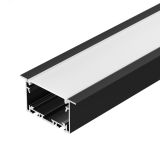 Профиль S2-LINIA69-F-2500 SEAMLESS BLACK (, Алюминий) 033534 Arlight