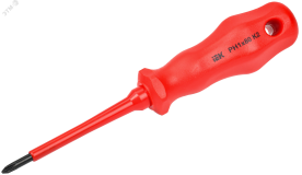 Отвертка диэлектрическая PH1х80 K2 ARMA2L 3 A2L3-SC30-K2-PH-10-080 IEK