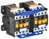 Контактор КМИ-11230 реверс 12А 400В/АС3 2НО KKM13-012-400-20-1 IEK