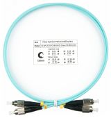 Шнур оптический duplex 1м FC-FC 50/125 мм OM3 LSZH 7561c Cabeus