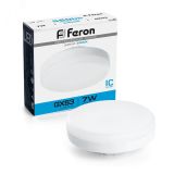 Лампа светодиодная LED 7вт GX53 дневной таблетка 25866 FERON