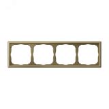 ARTGALLERY рамка 4-постовая, золото GAL001604 Systeme Electric
