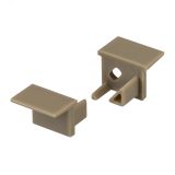 Комплект заглушек SL-BEVEL-H10-F14 OLIVE GREY (пластик) 038809 Arlight