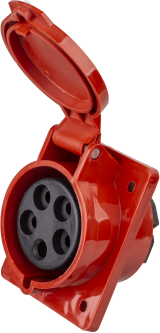 Розетка NCA-SR425-32-380 стационарная скрытая 32А 3P+N+PE IP44 23202 Navigator Group