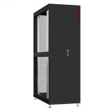 Шкаф серверный 45U 600х1070 передняя дверь: двустворчатая глухой металл IP51. задняя дверь: одностворчатая перфорированная IP20. боковые панели: без. цвет: черный RAL9005  NS 6145.9530 SYSMATRIX