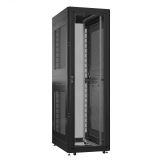 Шкаф серверный 52U 800х1000 передняя дверь: двустворчатая глухой металл IP51. задняя дверь: без. боковые панели: перфорированные. цвет: черный RAL9005  EX 8052.9502 SYSMATRIX
