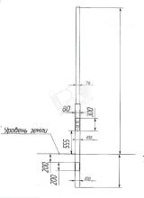 Опора ОП1п-4,0-5,0-108/76/г-ц В00000790 ПереСвет