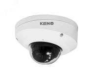 Видеокамера IP 2Мп купольная IP67 ИК-20м с PoE    (2.8мм) KENO