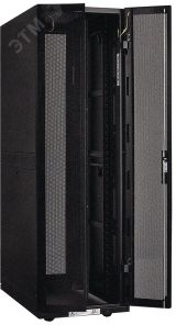 Шкаф серверный 19дюйм 33U 800х1000 мм перф дверь задняя перф черный