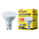 Лампа светодиодная LED 3вт 230в GU10 белая 17962 Navigator Group
