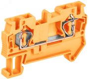 Клемма пружинная КПИ 2в-4 41А оранжевый YZN11-004-K09 IEK