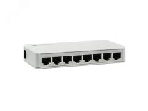 Коммутатор неуправляемый 8 портов 1000 Мб/с RJ45 В0000013699 Optimus CCTV