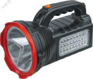 Фонарь светодиодный NPT-SP27-ACCU Прожектор кемпинг 1LED 3Вт+24LED 3Вт аккумулятор 4,4В 3Ач 24030 Navigator Group